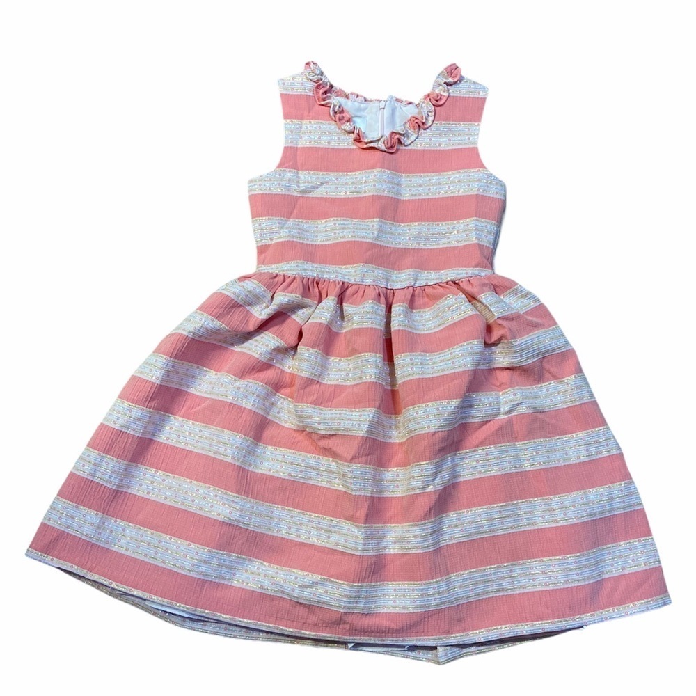 BADGLEY mischka belle pink girls dress